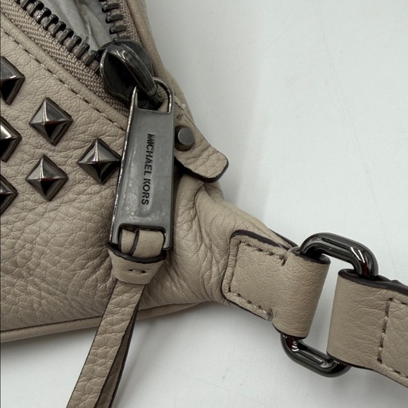 Michael Kors Rhea Zip Pyramid Stud Belt Bag - Picture 8 of 8